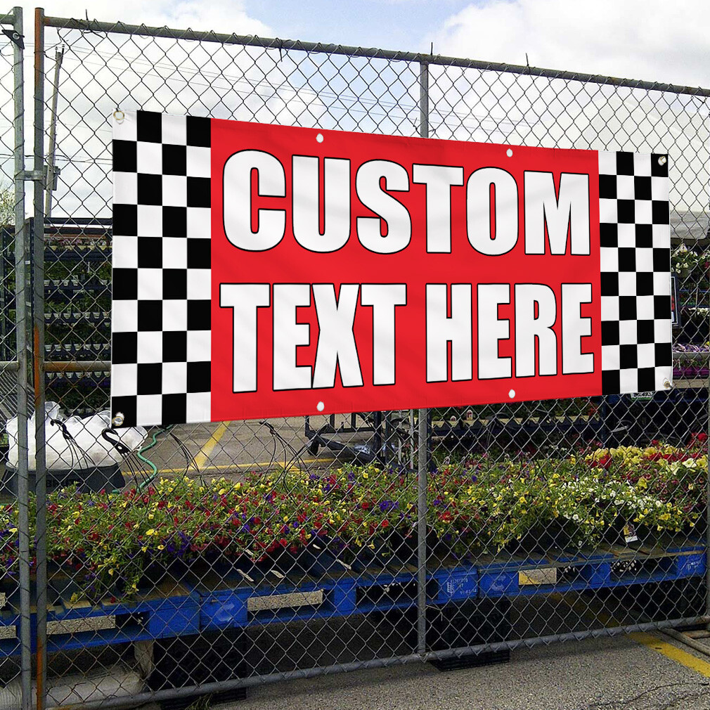 Vinyl Banner Multiple Sizes Custom Text Here Auto Body Shop Car Repair A Outdoor