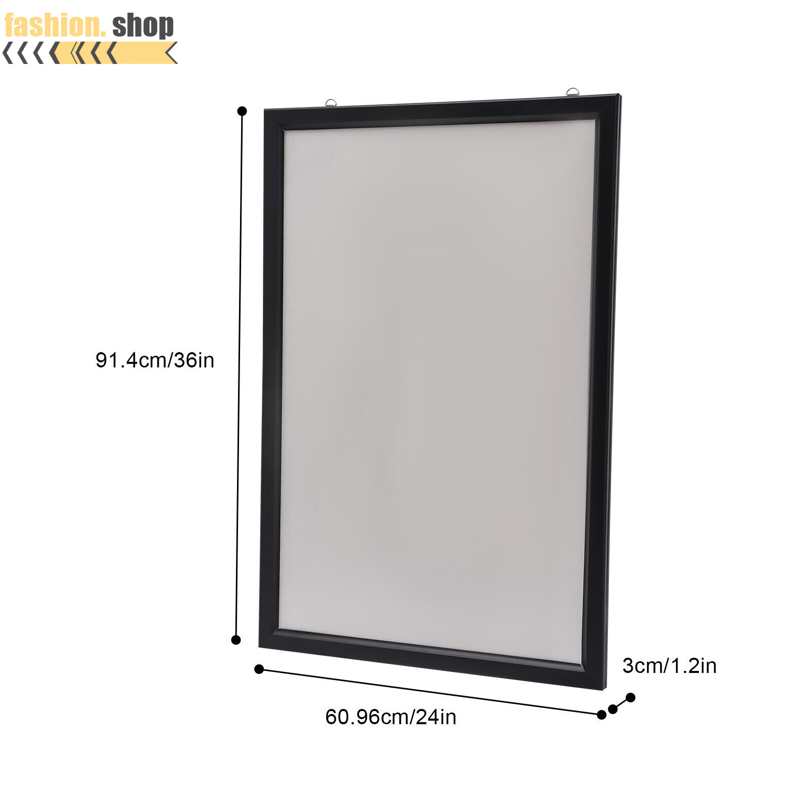 24×36&Prime; / 18×24&Prime; LED Backlit Movie Poster Art Picture Frame Light Box Wall Mount