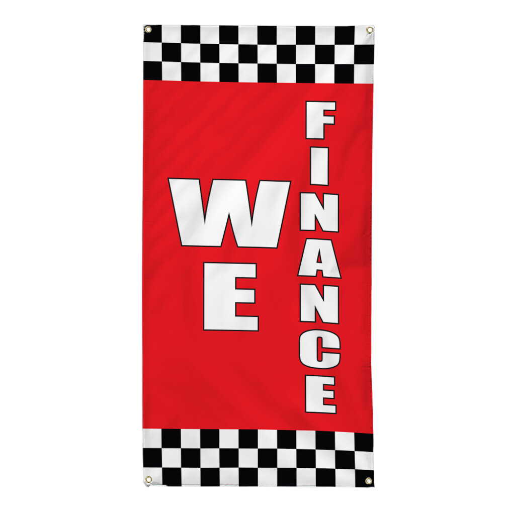 Vertical Vinyl Banner Multiple Sizes We Finance Auto Body Shop Car Repair Q