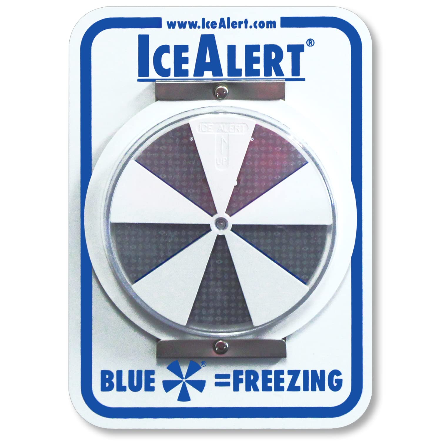 Smartsign Ice Alert Sign – 12 X 7 Inch, Universal Mount Temperature Sensitive In