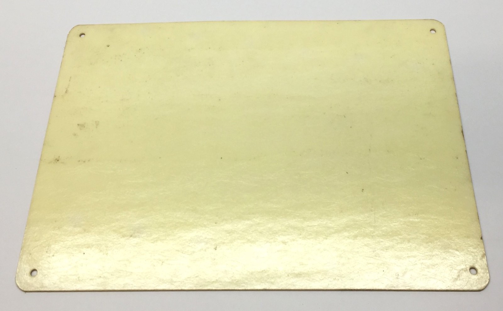Brady 14&Prime; x 10&Prime; Signmark &lsquo;NOT AN EXIT&rsquo; Fiberboard Sign 73799 USED
