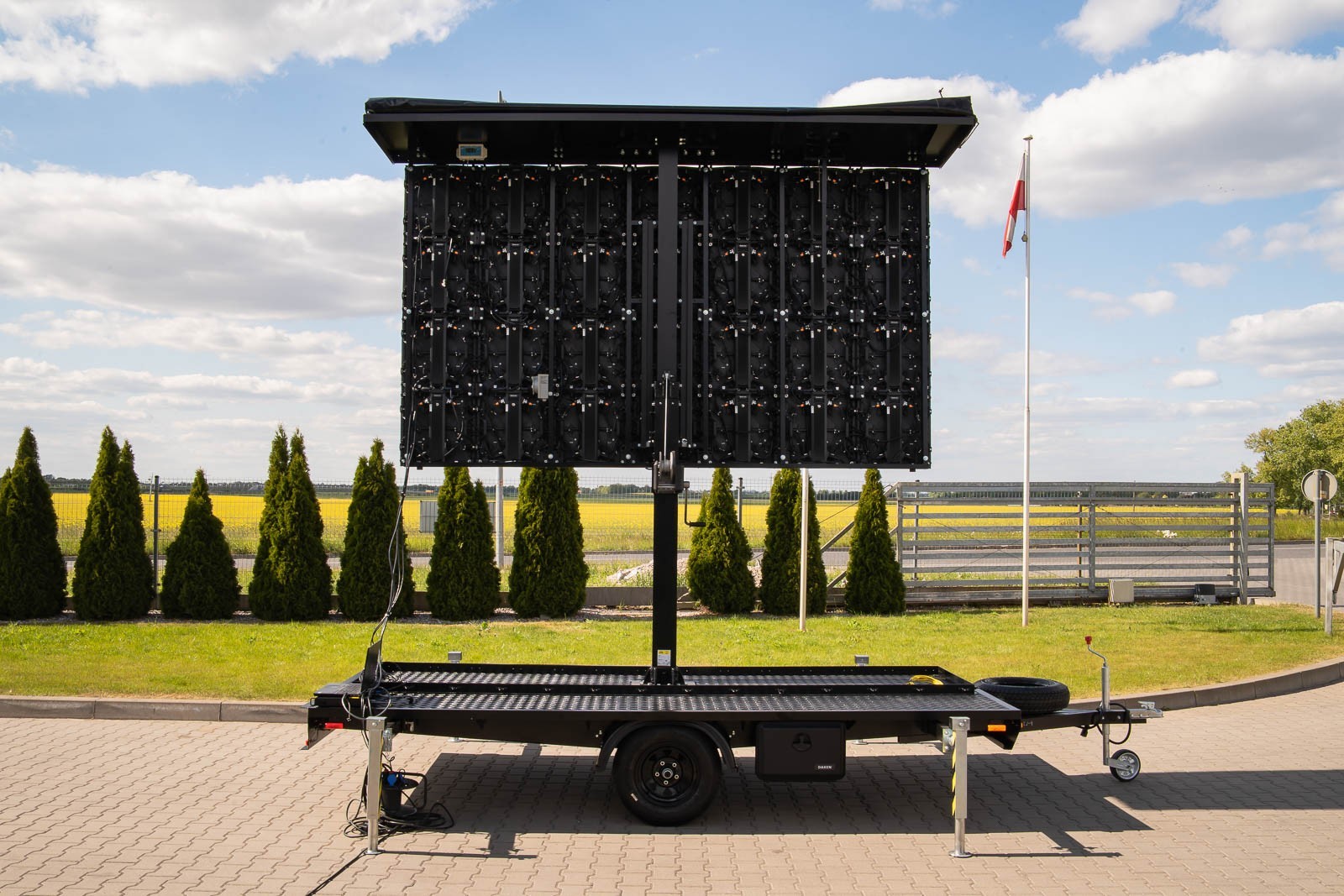 Mobile LED Trailer – miniPlatformLED Dicolor