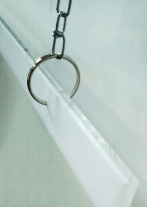 Spuckschutzscheibe Z Hang Antikratzschicht Acryglasspuckschutz 31 1/2×23 5/8in