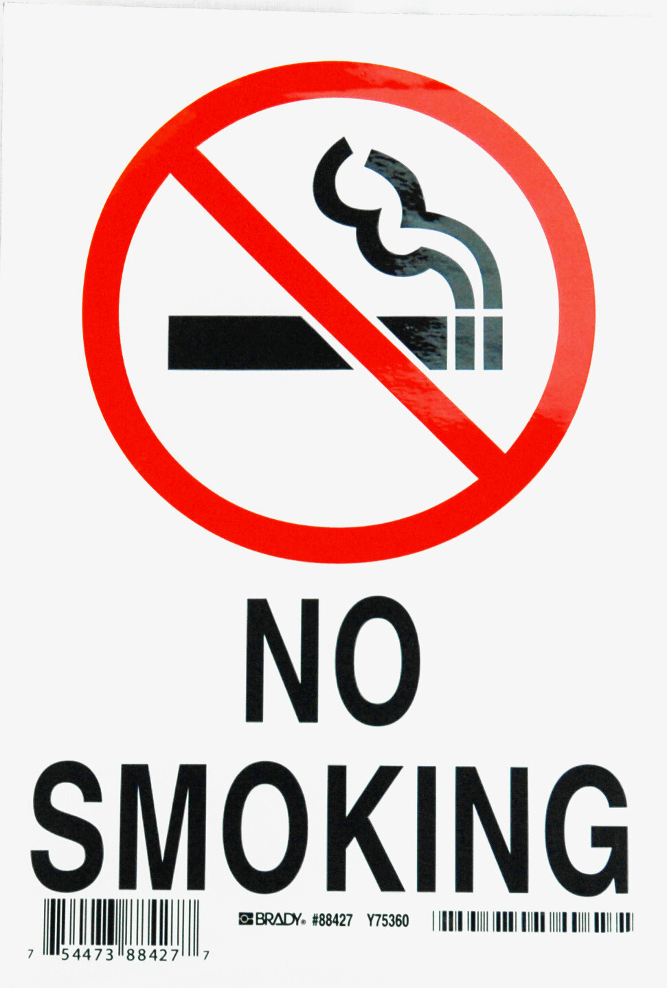 Brady 88427 No Smoking Sign – 10109119