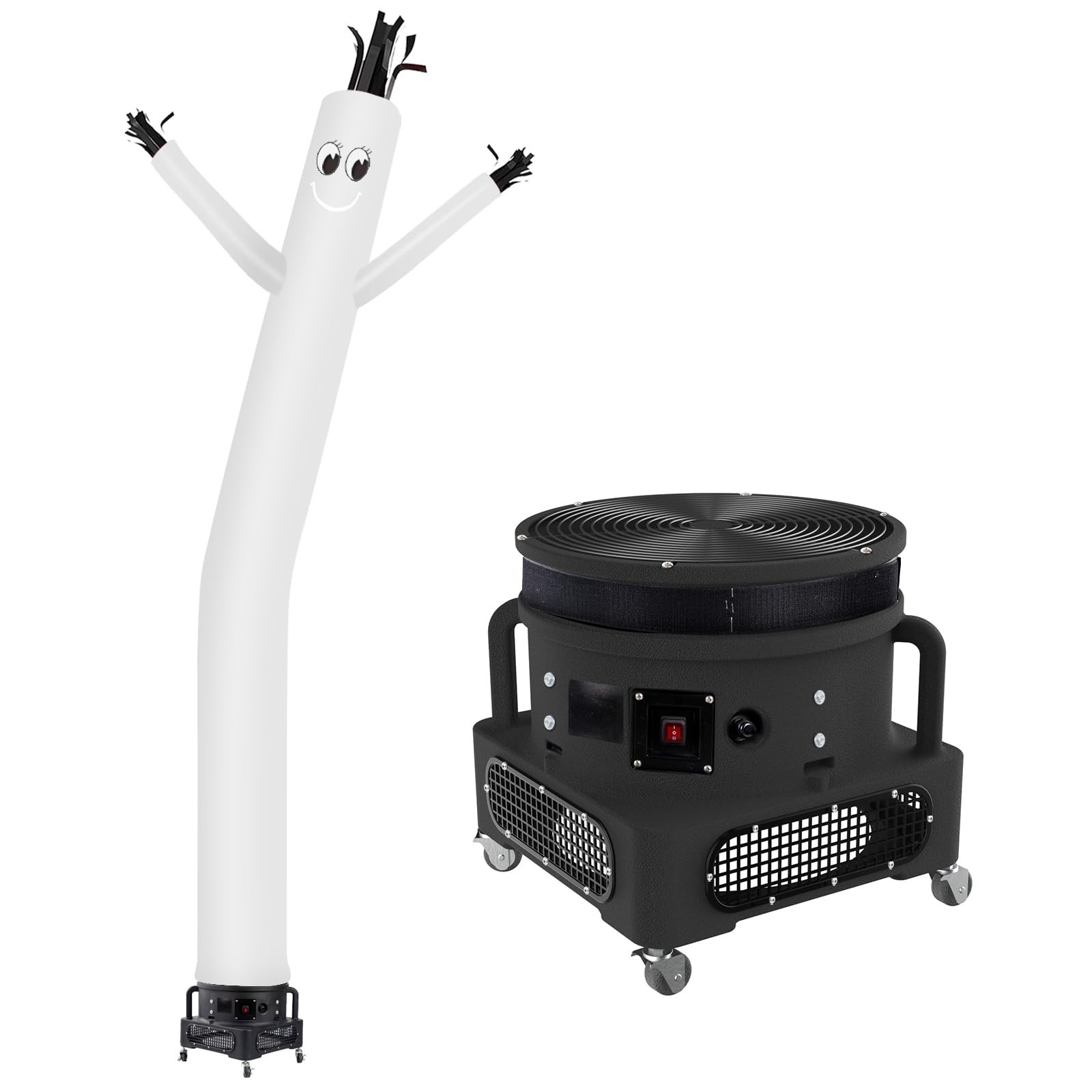 MOUNTO 20ft Air Inflatable Tube Guy Puppet Dancing Man with 1HP Blower Compl…