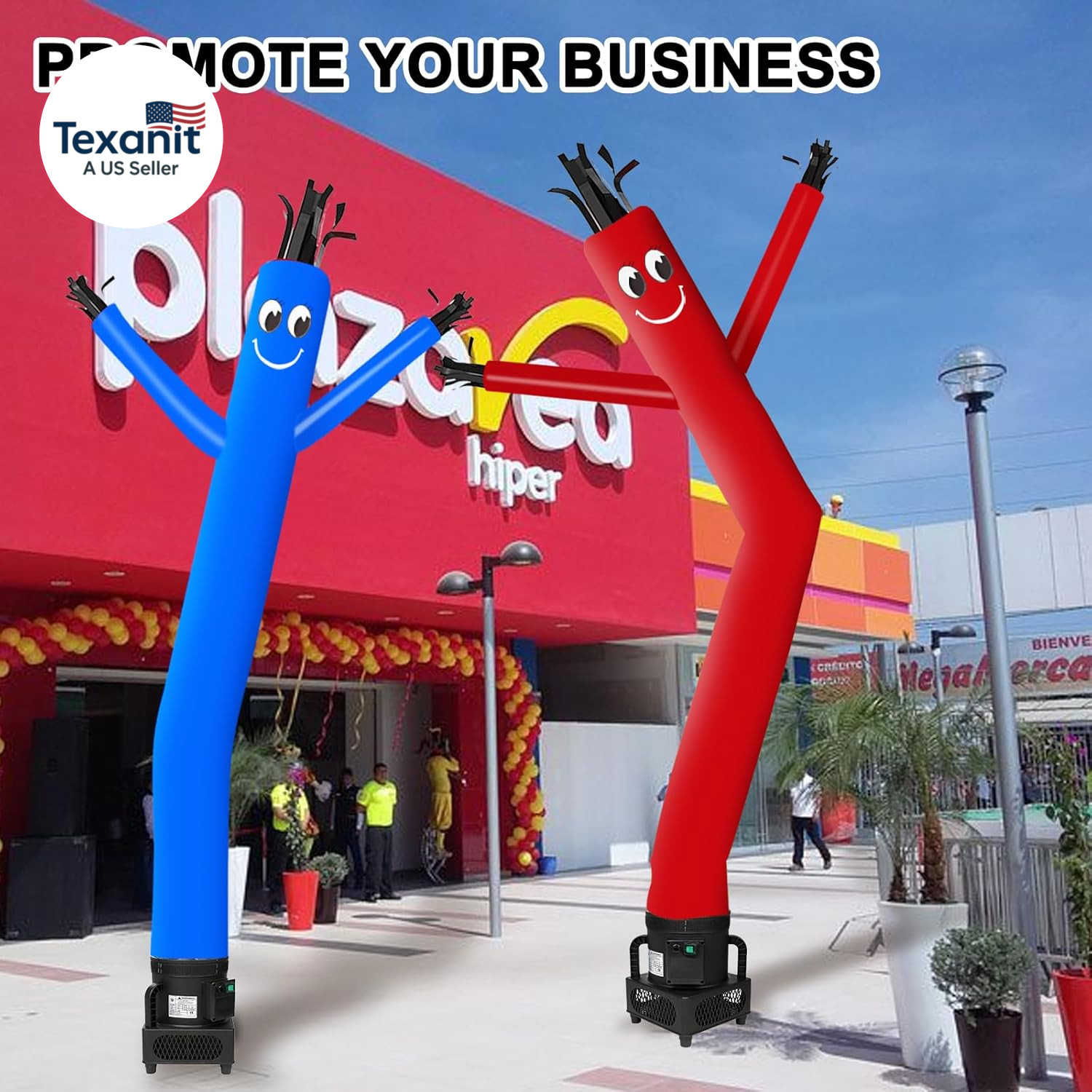 6FT Fly Puppet Dancer with 1/3Hp Blower Complete Set (RED)