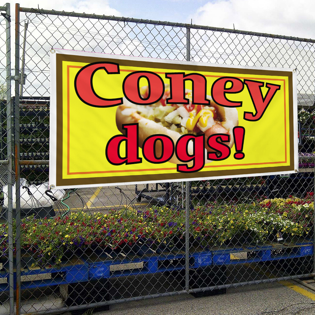 Vinyl Banner Multiple Sizes Restaurant & Food Weatherproof Industrial Yard Signs
