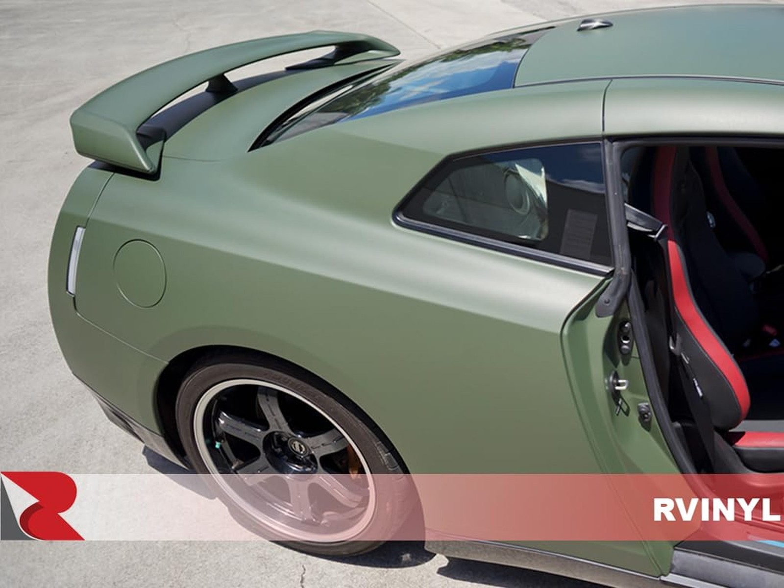 Avery Dennison SW900 732-O Matte Olive Green Supreme Wrapping Film Vinyl Vehi…