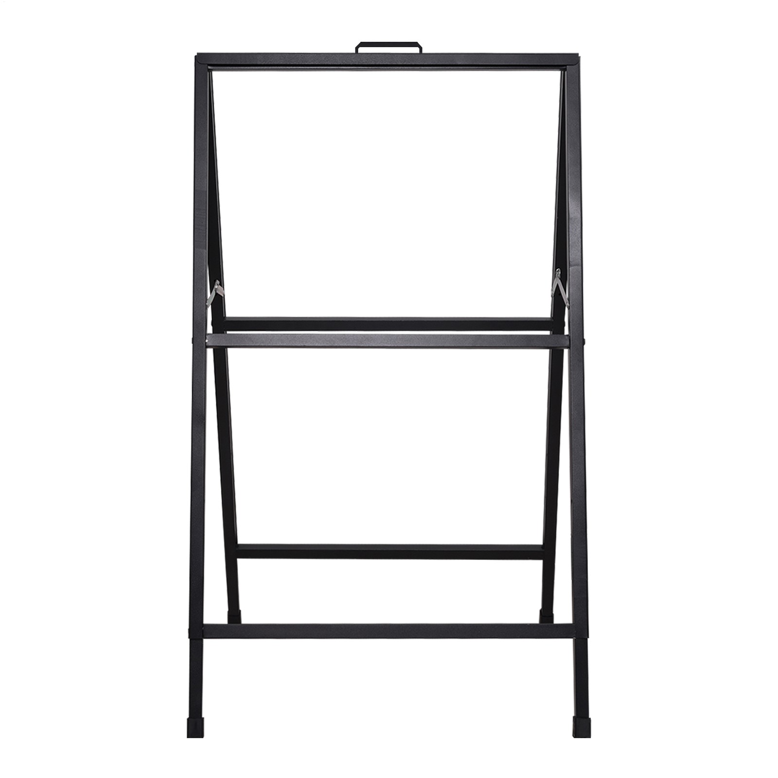 Double Side Sign Poster Metal Stand Advertising Display Board For Commercial