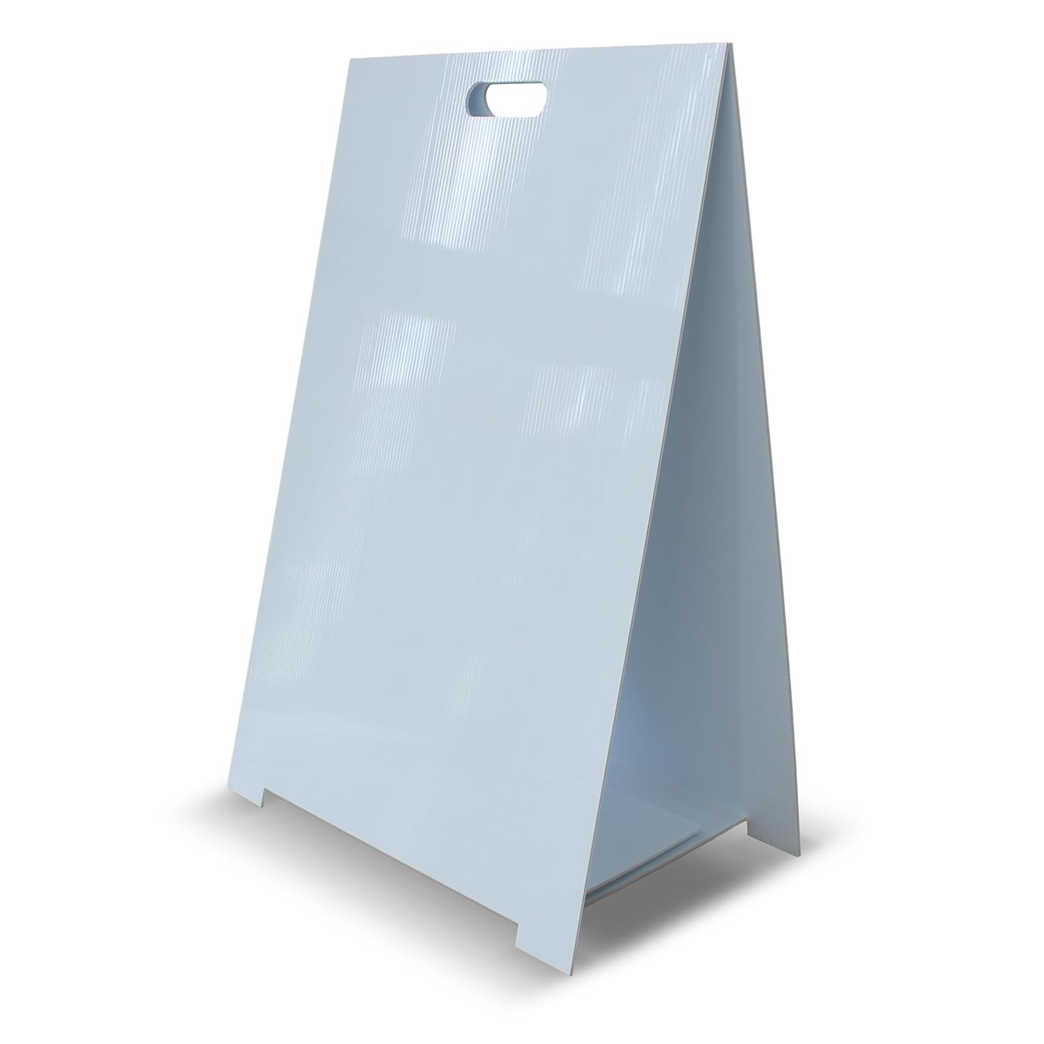 35.5&Prime;X 23&Prime; Double- Sided Corrugated Plastic Dry Erase Marquee Easel, Signboard,
