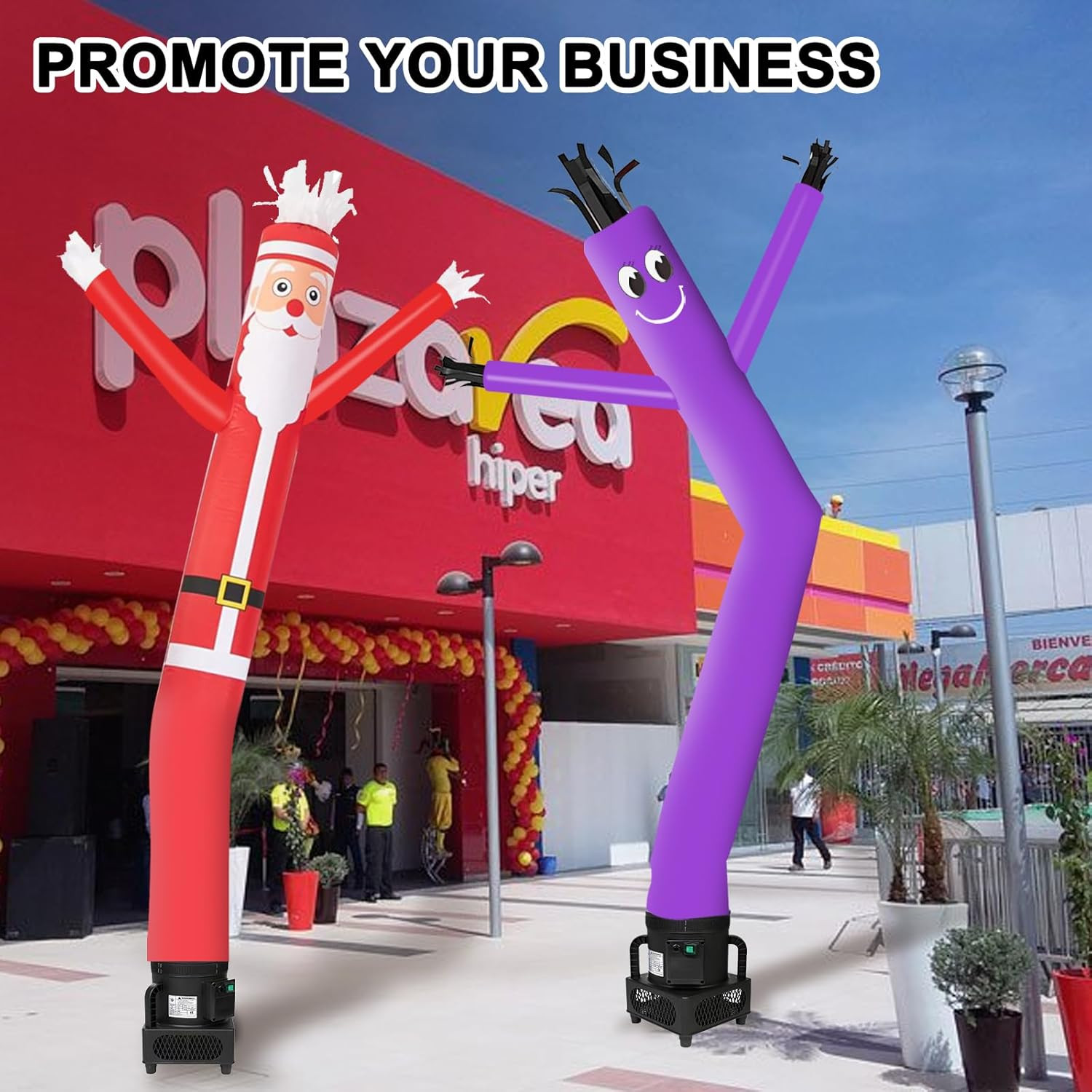6FT Fly Puppet Dancer with 1/3Hp Blower Complete Set (Santa)