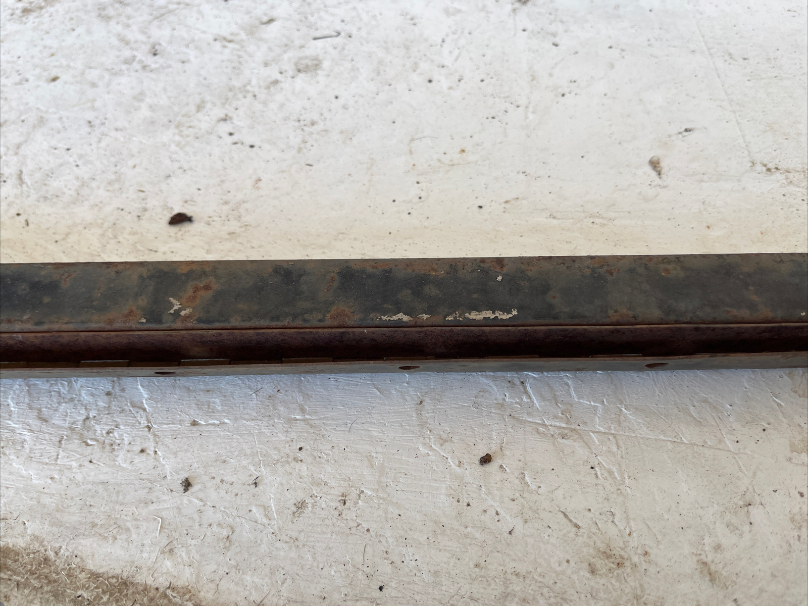 Vintage Windshield Frame with Hinge & Handles 41&Prime; x 9.5&Prime;