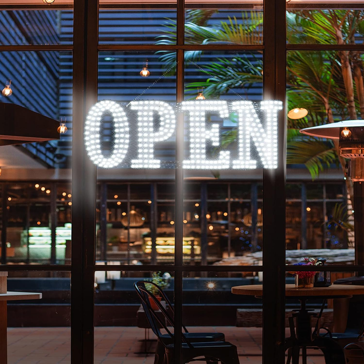 40&Prime;X14&Prime; Extra Large LED Open Signs for Business with Remote Controlled, 10 Leve