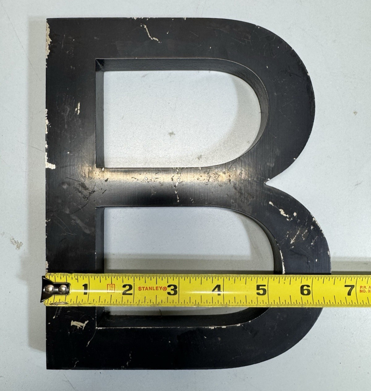 Gemini Inc 8” Cast Aluminum Architectural Letter Sign Black Commercial Letters
