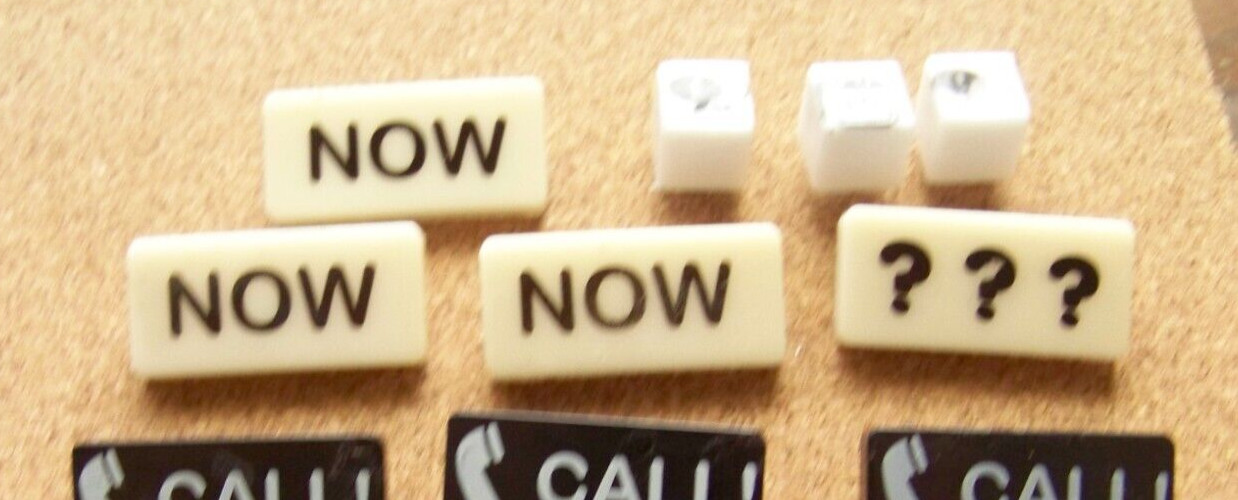 Specialty push pins, important tasks, to do notes use on cork boards, NO BOARD