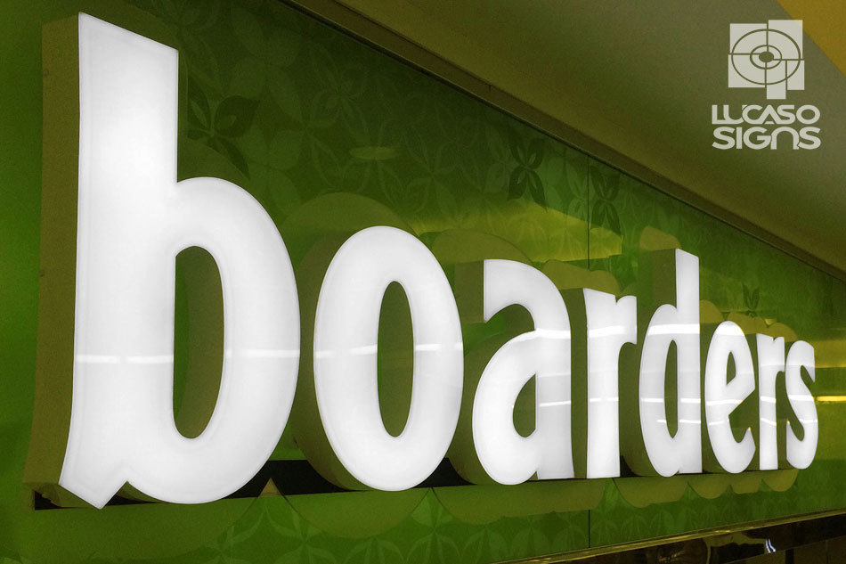 Custom Channel Letters Led Illuminated Sign Business Storefront Outdoor signage