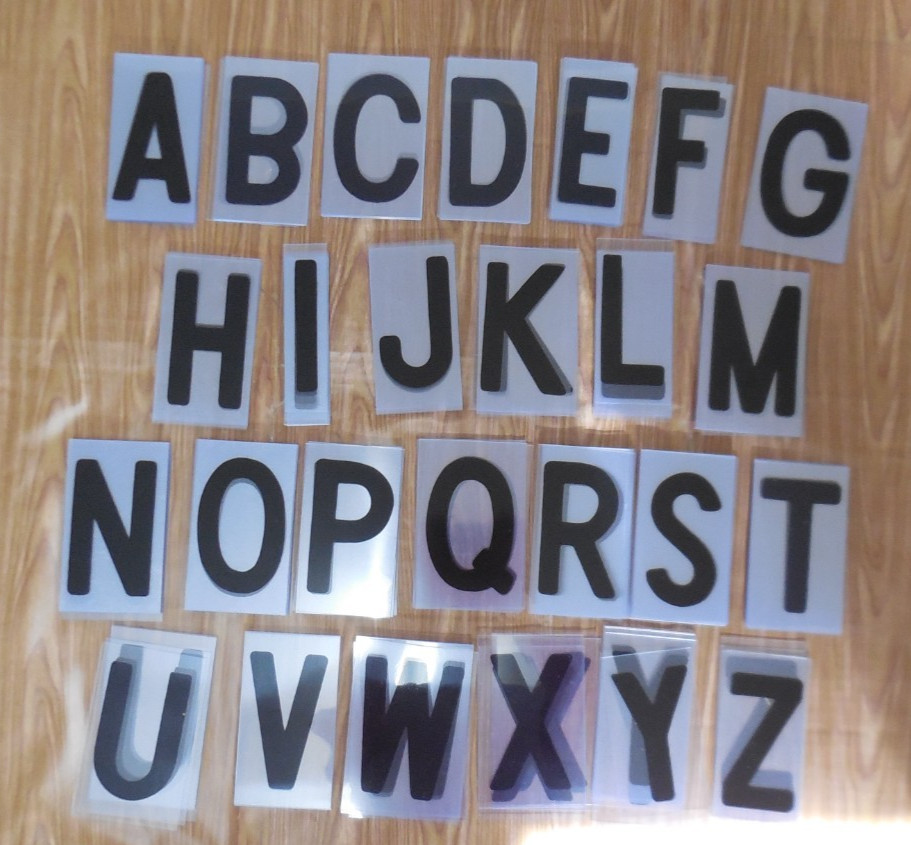 New 5&Prime; Plastic Outdoor Readerboard Marquee Sign Letters 274 Count