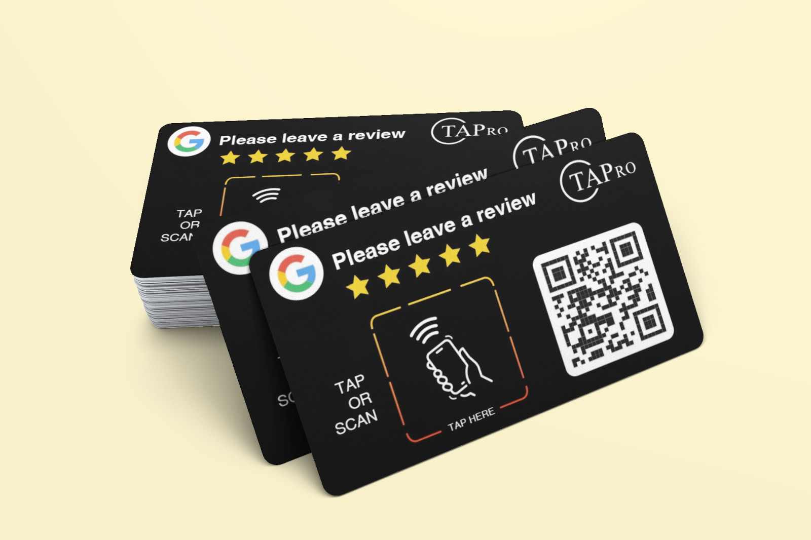 Google Review Tap Card by TAPro – Tap for Instant Reviews – All Phones