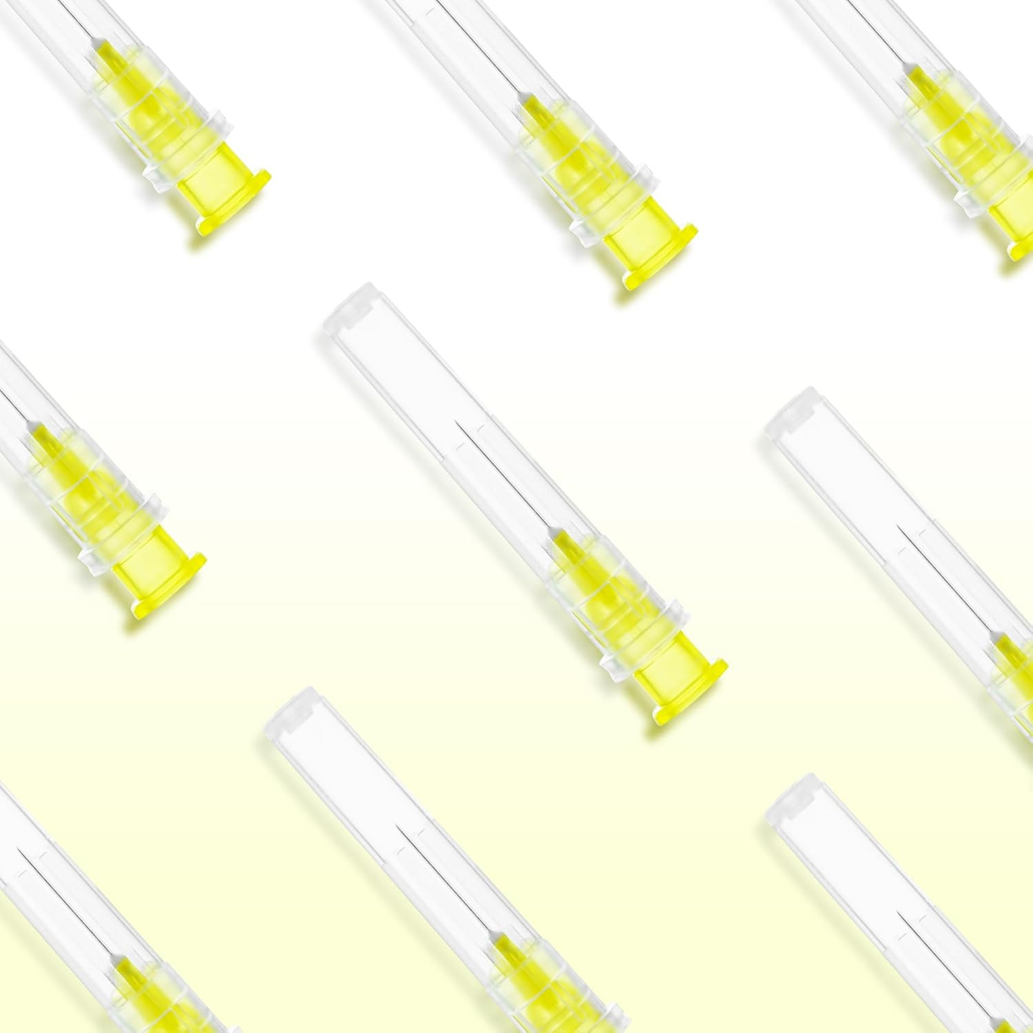 30 Gauge 1/2 Inch Disposable Needles with Caps – Luer Lock Lab Dispensing Access