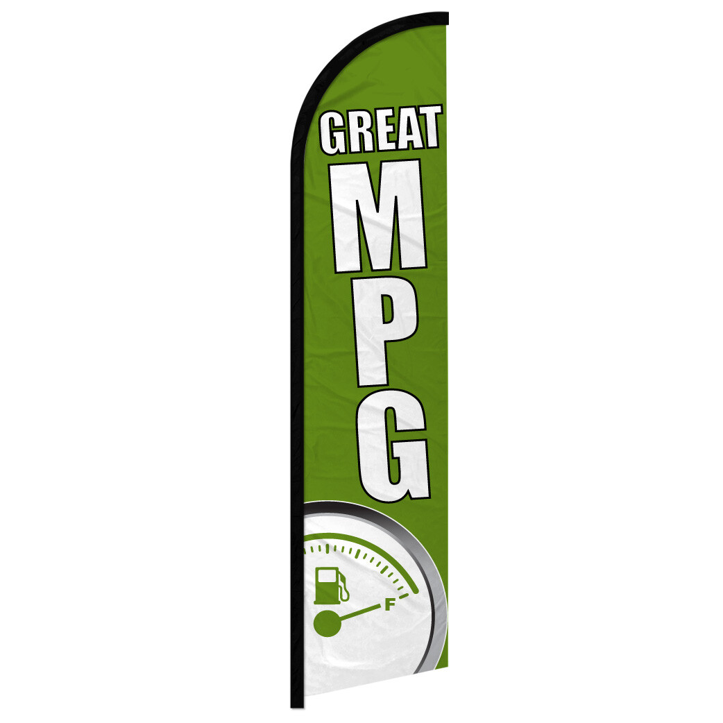 Great MPG Windless Swooper Flag Car Dealership