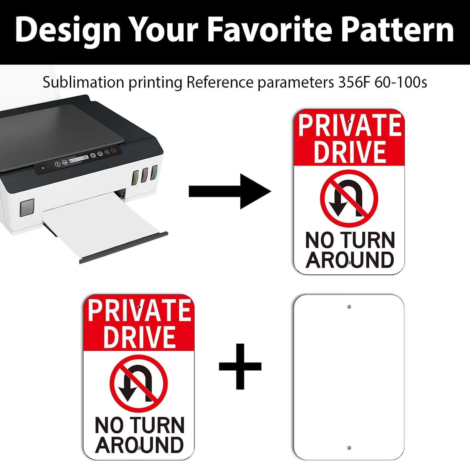 White Metal Sign Blanks 18×12 Inches Aluminum Weatherproof Heavy Duty