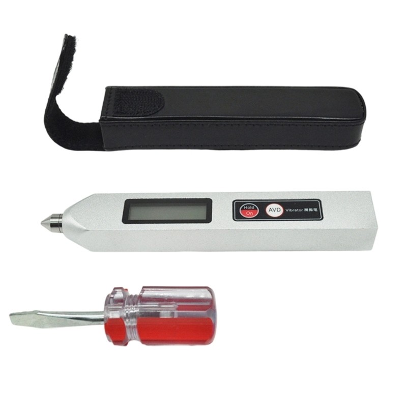 Lightweight Digital Vibration Detectors Pen Quick Data Readout Industrial Tool