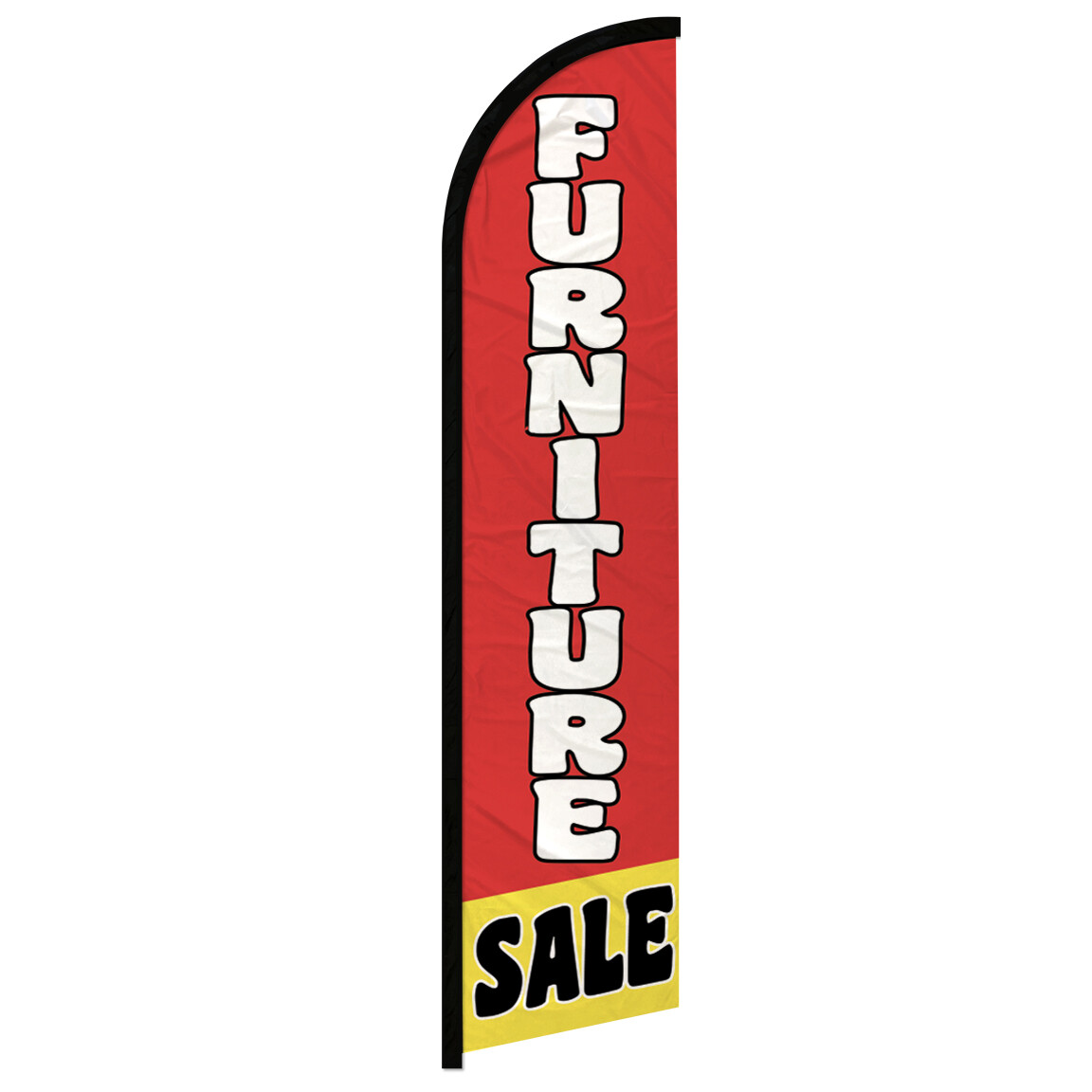 Furniture Sale Full Curve Windless Swooper Flag Furniture Store