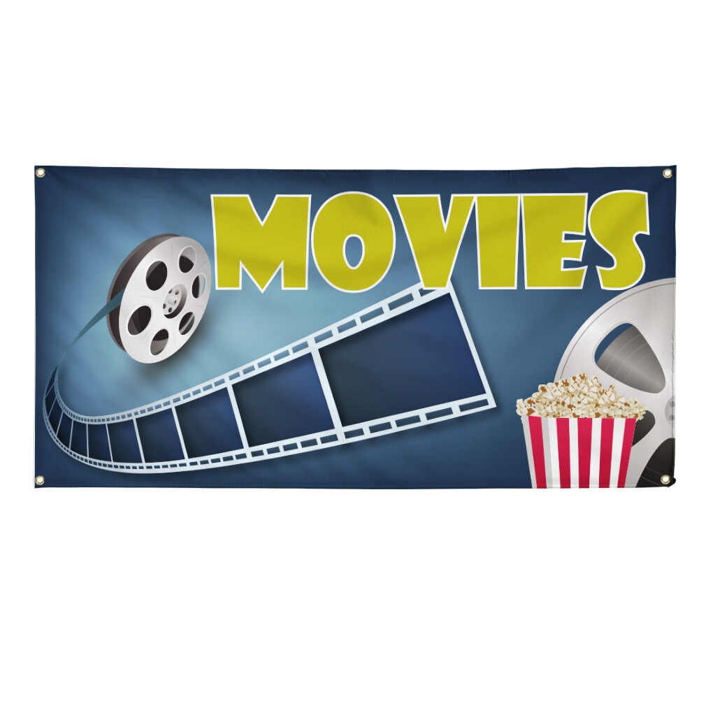 Vinyl Banner Multiple Sizes Movie Outdoor Advertising Printing Lifestyle Outdoor