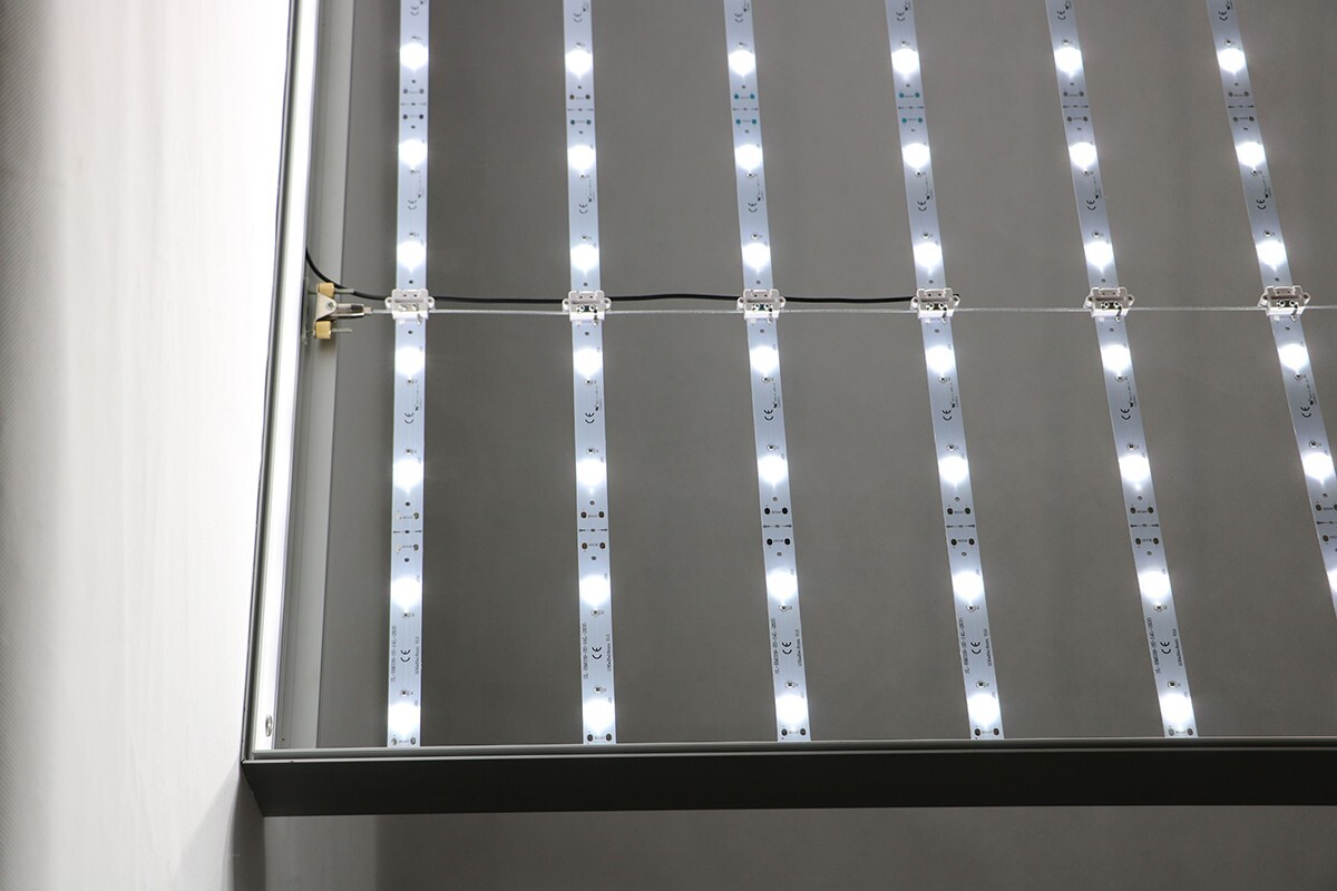6ft*6ft LED Frameless Fabric Light Box Customize Trade Show Advertising Display