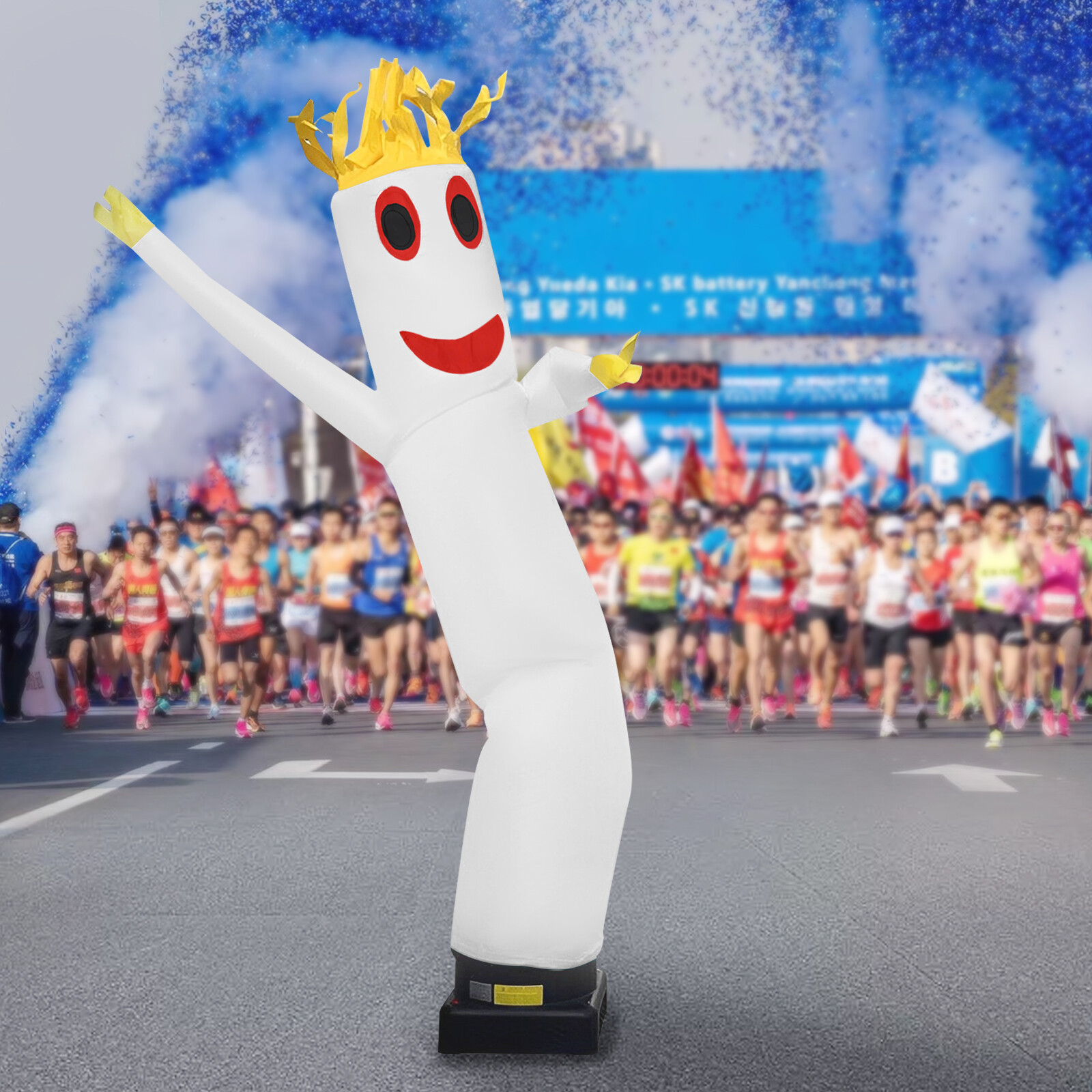 10ft Advertising Inflatable Tube Man Blow Up Giant Waving Arm Fly Puppet US