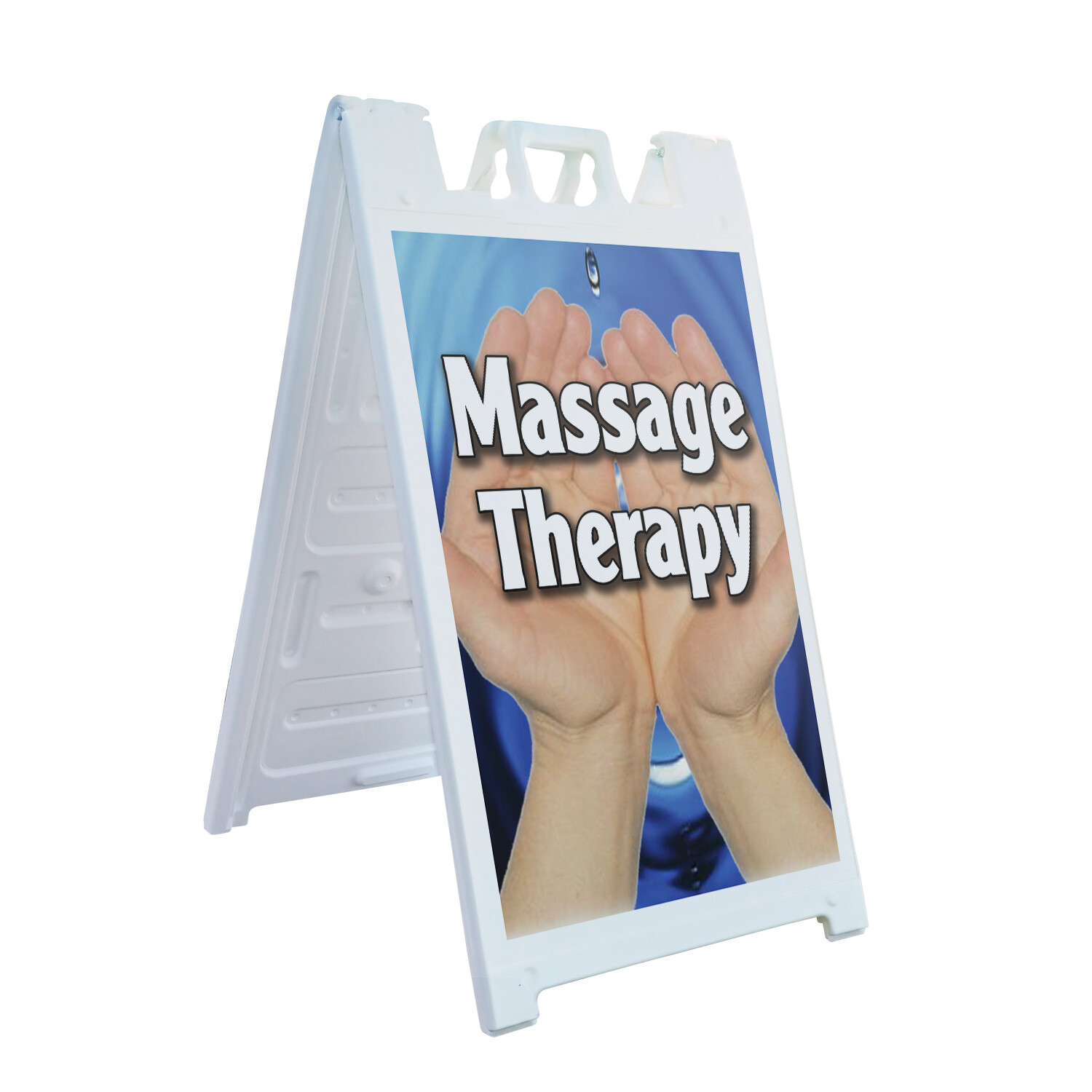 A-frame Sidewalk Massage Therapy 24&Prime; x 36&Prime; Double Sided A-Frame Sidewalk Sign
