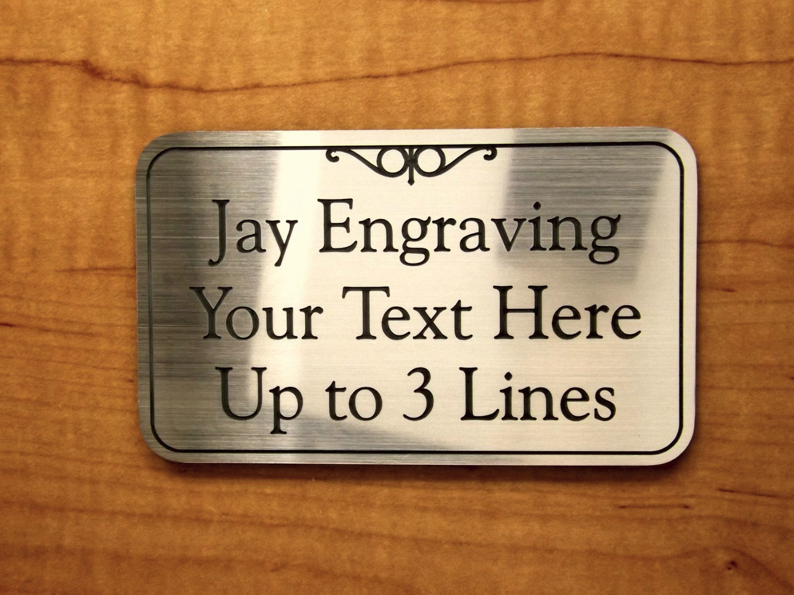 Custom Engraved 3&Prime;x5&Prime; Office Suite Wall or Door Sign  Plaque Plate Placard