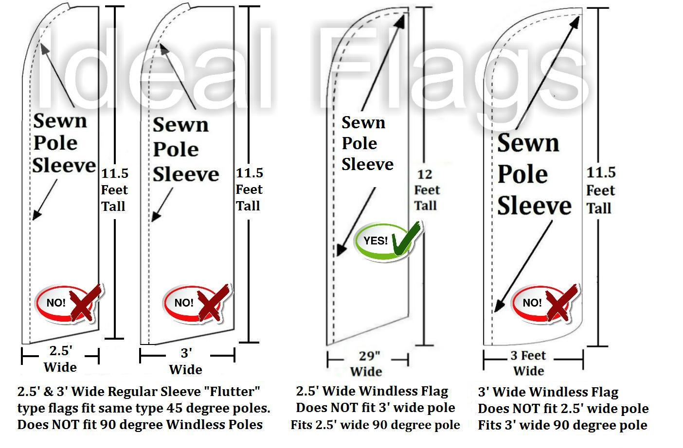 OPEN HOUSE WINDLESS FEATHER FLAG Swooper Flutter Banner Tall Advertising Sign