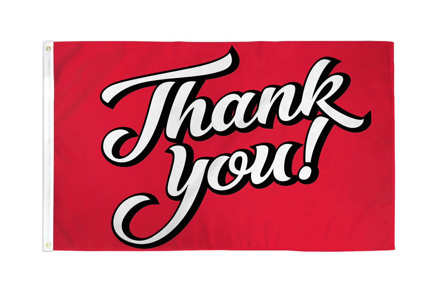 Thank You Flag 3x5ft Appreciation Flag Thank you Red Flag