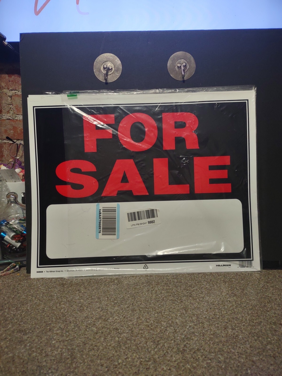 Hillman 16-In X 20 -In Plastic Sale/For Sale Sign