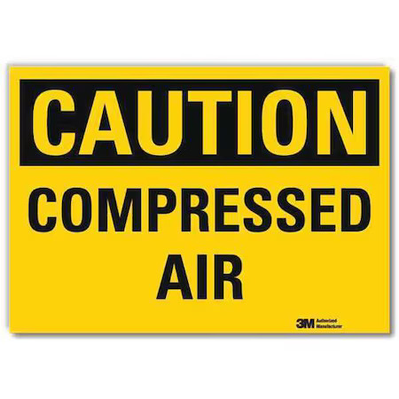 Lyle U4-1137-Rd_10X7 Safety Sign, 7 In Height, 10 In W, Reflective Sheeting,