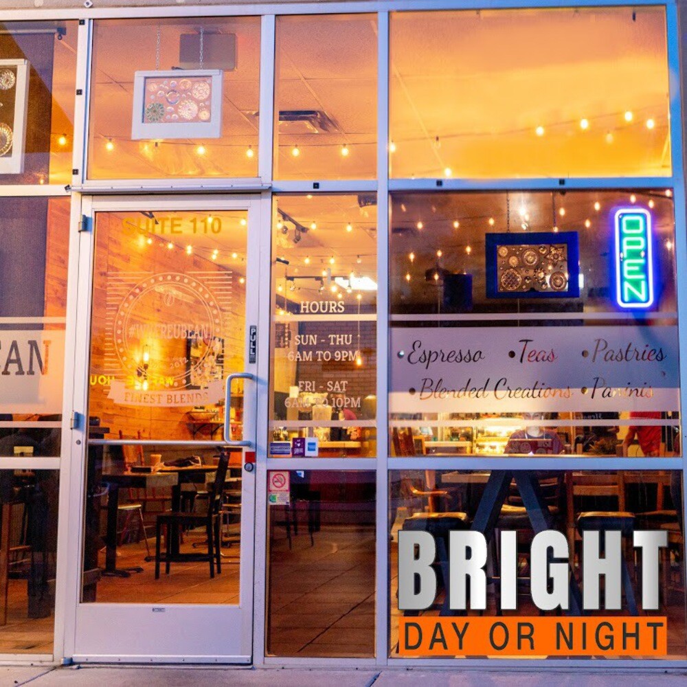 Led Open Sign for Business – Stand Out with 64 Super-Bright Color Combos to Matc