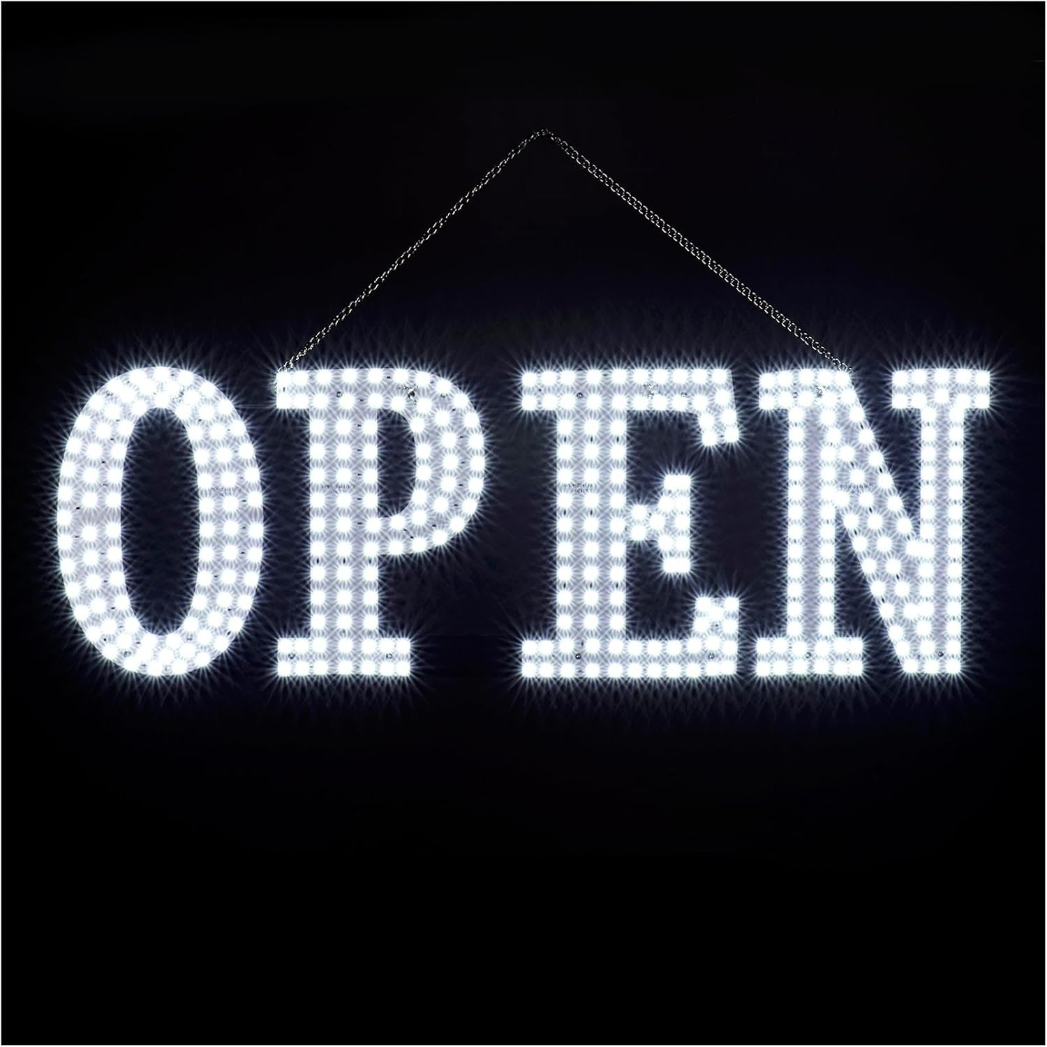 40&Prime;X14&Prime; Extra Large LED Open Signs for Business with Remote Controlled, 10 Level