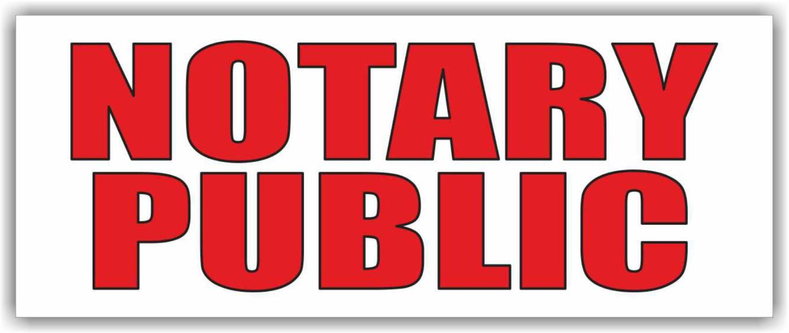 NOTARY PUBLIC Advertising Banner Vinyl Mesh Sign Lawyer Defense document license