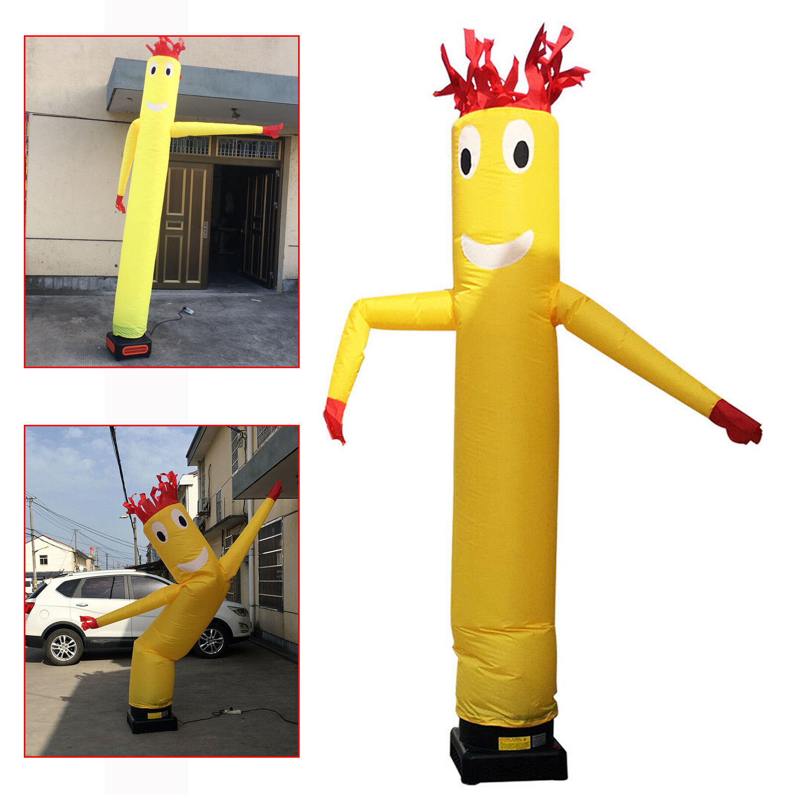 10ft/20ft Air Inflatable Wind Dancer, Dancing Sky Puppet, Tube Man Advertising