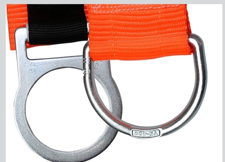 (2) 3’Feet Cross Arm Strap Premium Heavy Duty Pass Through Double Steel Ring