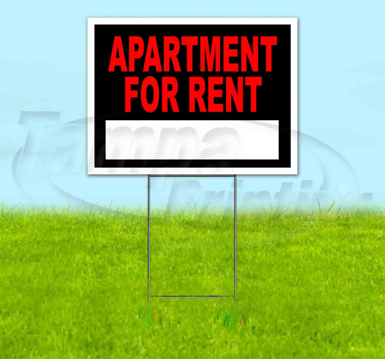 APARTMENT FOR RENT 18×24 Yard Sign Corrugated Plastic Bandit Lawn USA