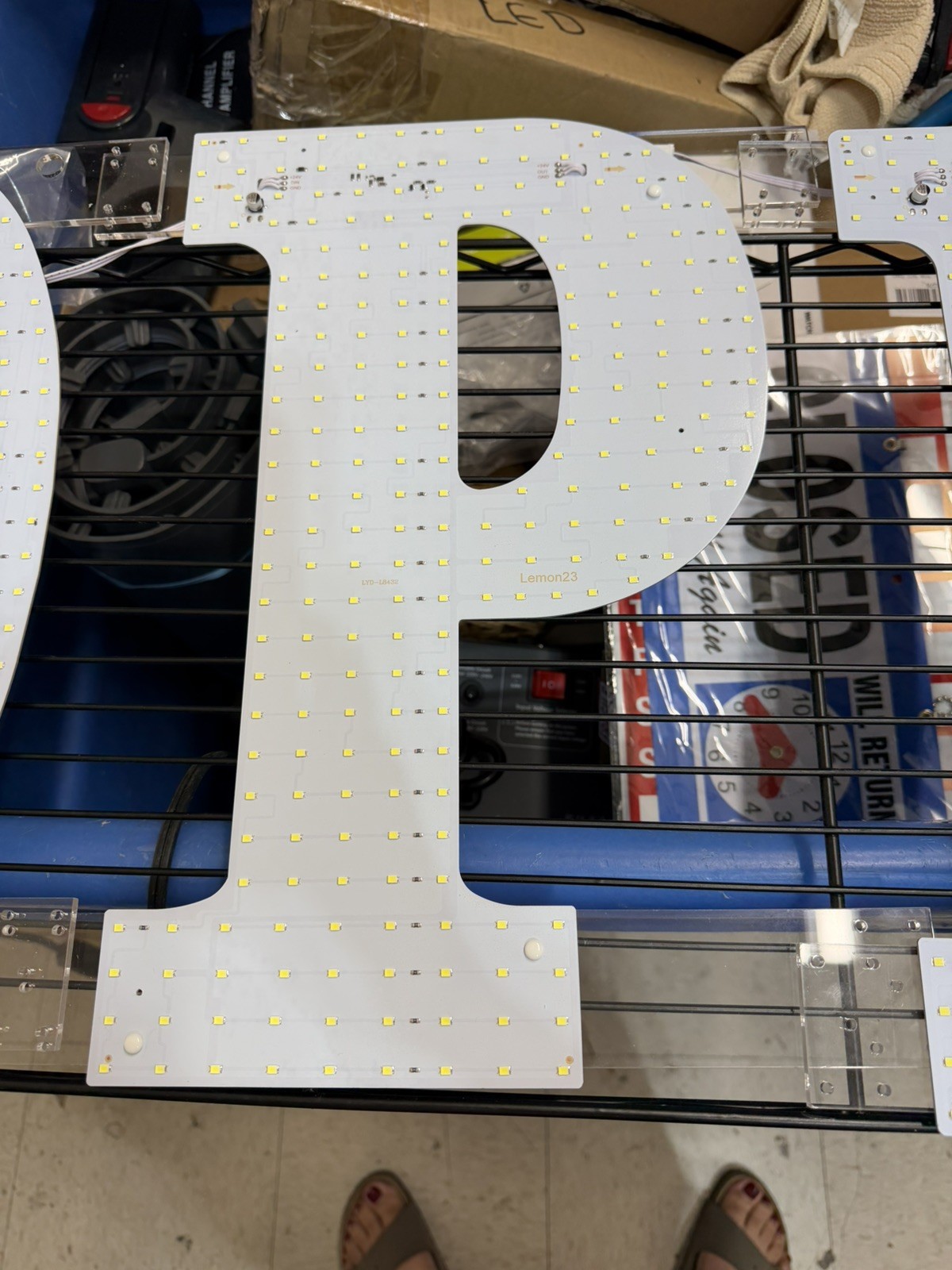 Extra Large LED Open Signs for Business, Unique Design Super Bright Open 48×16”