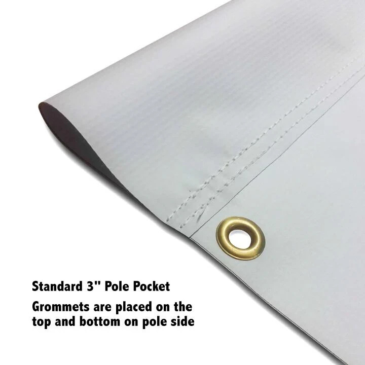 Custom Patriotic Pole Banner – Flag Design – 24×36 Inches, 2-sided, Waterproof
