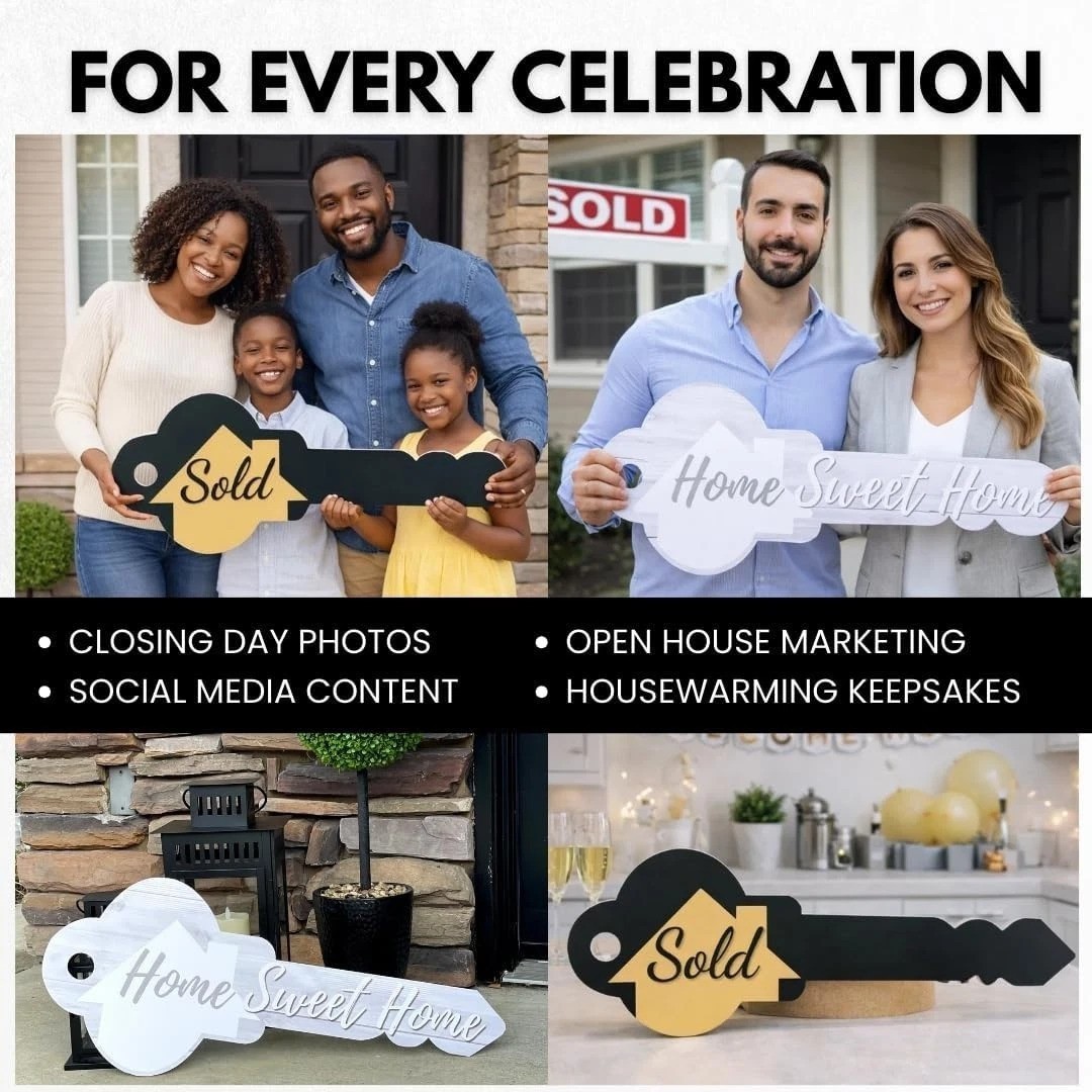 Photo-Ready 30 » Sold Sign & &lsquo;Home Sweet Home&rsquo; Prop – Realtor Marketing Tool