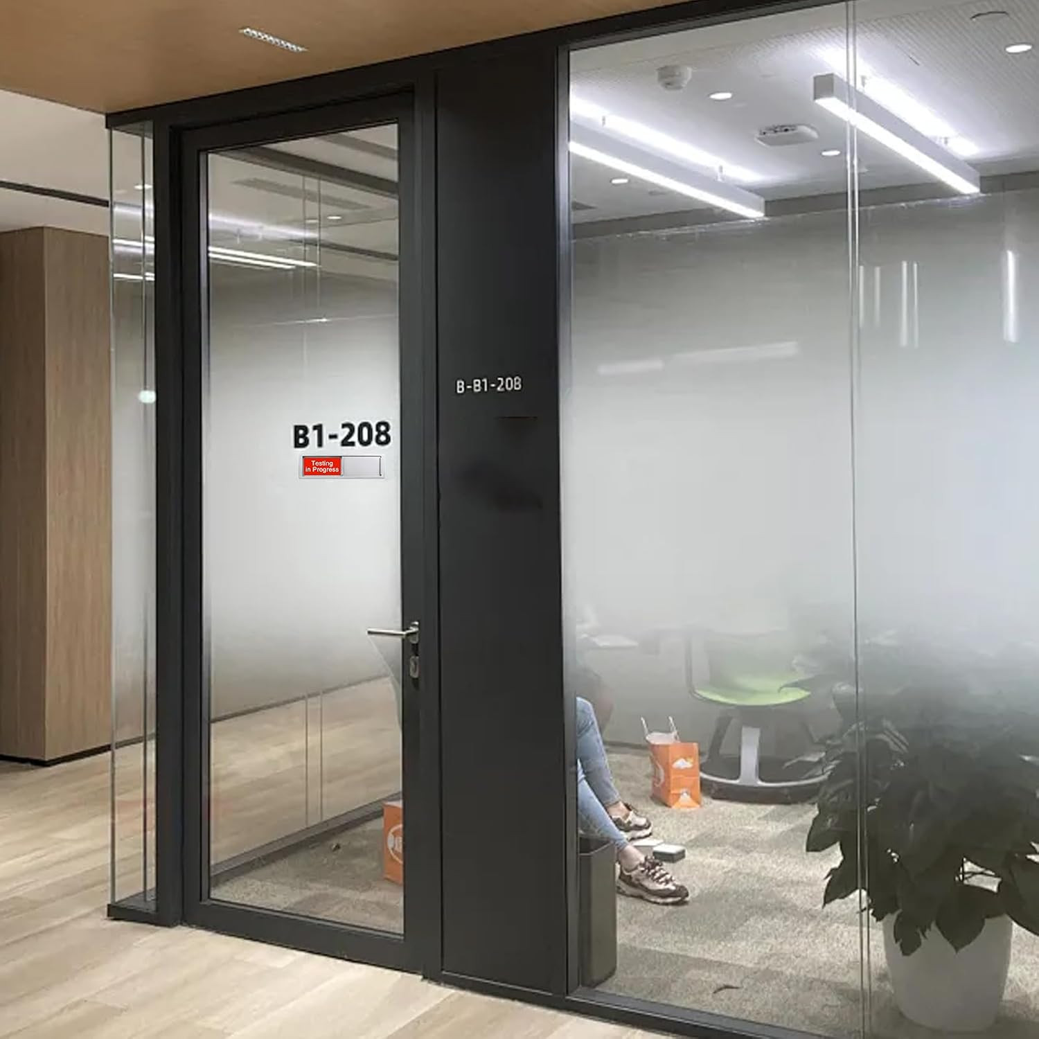 Testing in Progress/Available Sign,Do Not Disturb Door Indicator for Labs, Resea