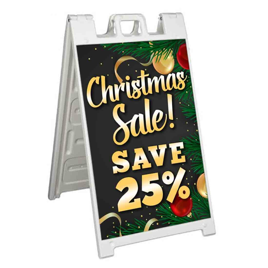 CHRISTMAS SALE SAVE 25% Signicade 24×36 A Frame Sidewalk Sign Double Sided