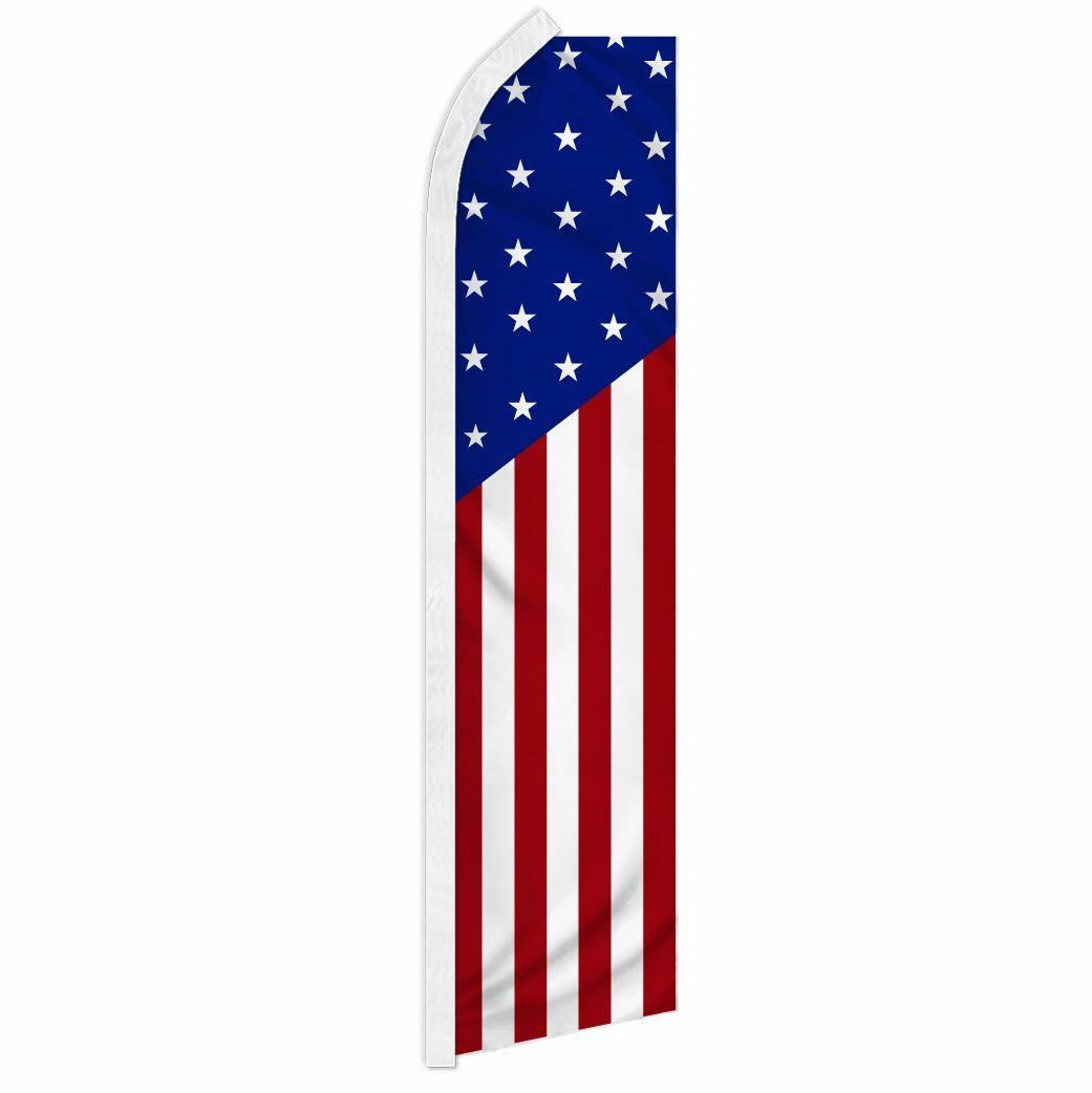 « USA » advertising super flag swooper banner business sign United States classic