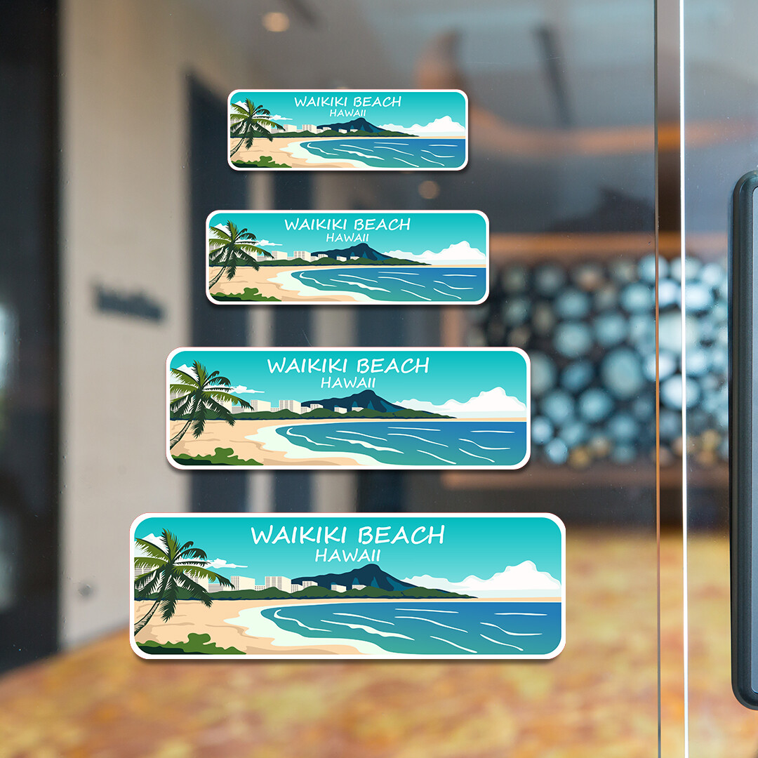 Standard Plus Waikiki Beach, Hawaii Wall or Door Sign