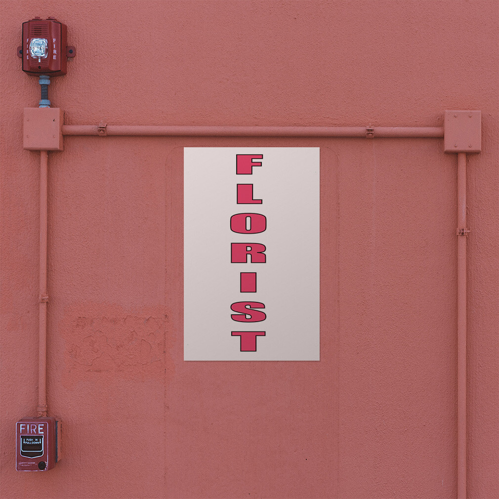Door Decals Vertical Vinyl Stickers Multiple Sizes Industrial Vinyl Business